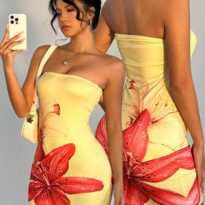 Bandeau Bodycon Dress